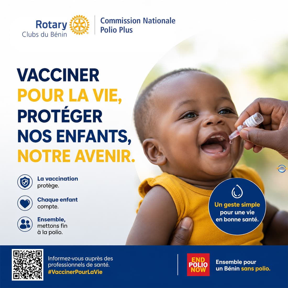 Communiqué de Lancement de l'initiative "Vacciner pour la vie" : campagne digitale de sensibilisation